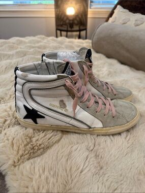 Golden Goose Slide (Private Edit) Women’s High-Top Sneakers in Sz 38